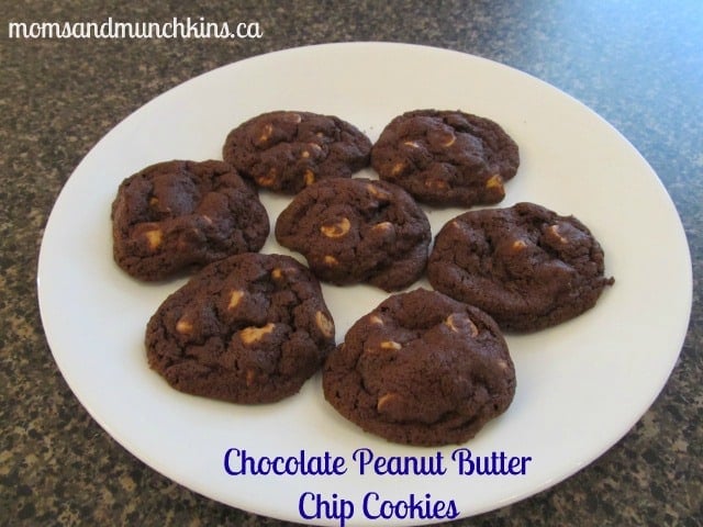 chocolate-peanut-butter-chip-cookies Chocolate Peanut Butter Chip Cookies