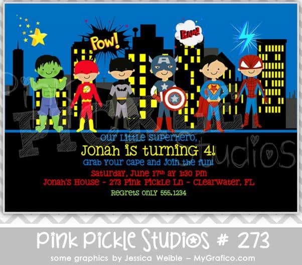 Pink Pickle Studios - Superheros