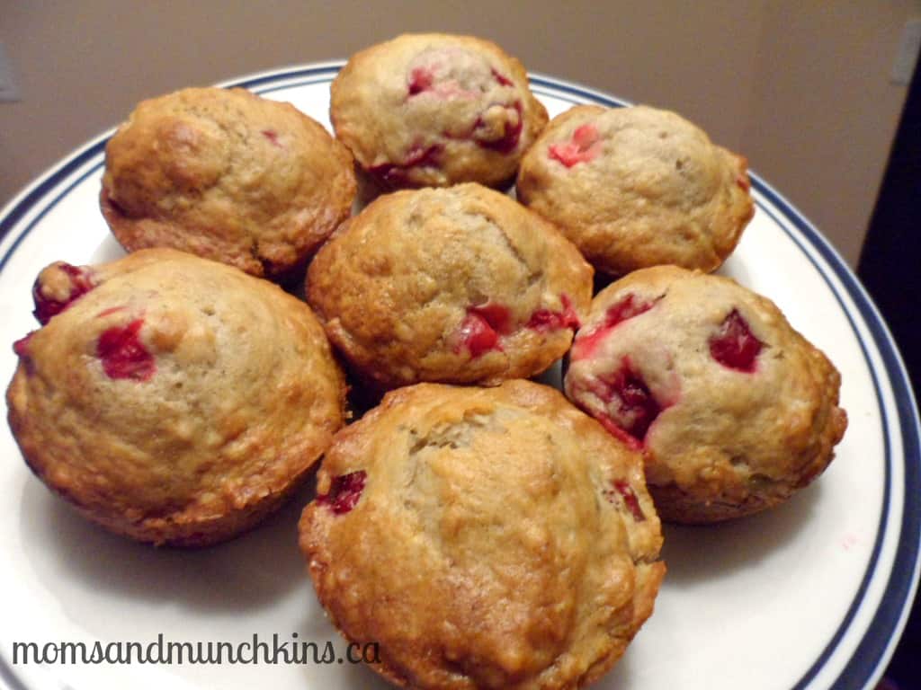 cranberry-banana-muffins Cranberry Banana Muffins