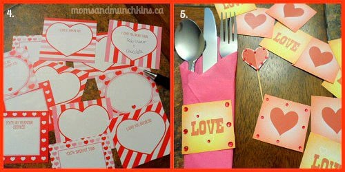 Free Printable for Valentine's Day - 4-5