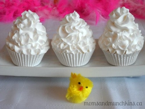 Easter Party Ideas - Chick Cupcakes
