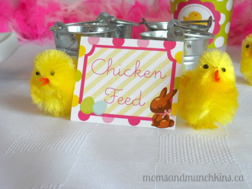 Easter Party Ideas - Chick Food