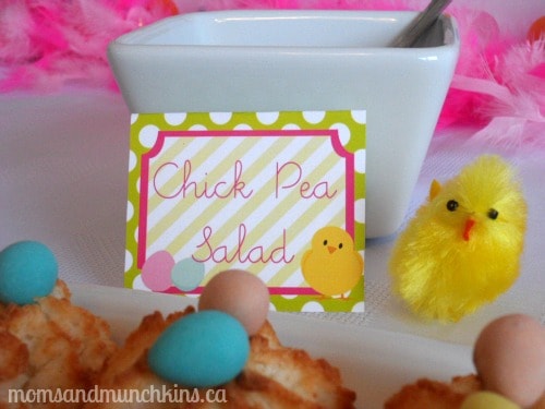 Easter Party Ideas - Chick Salad