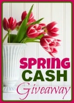 Spring Cash Giveaway