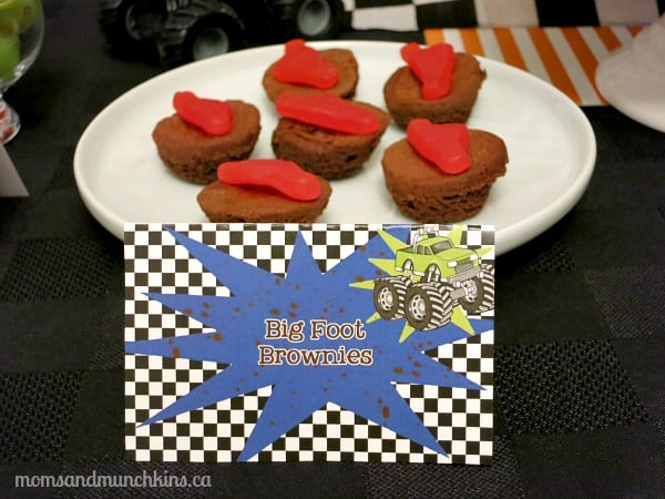 Monster Truck Birthday Food