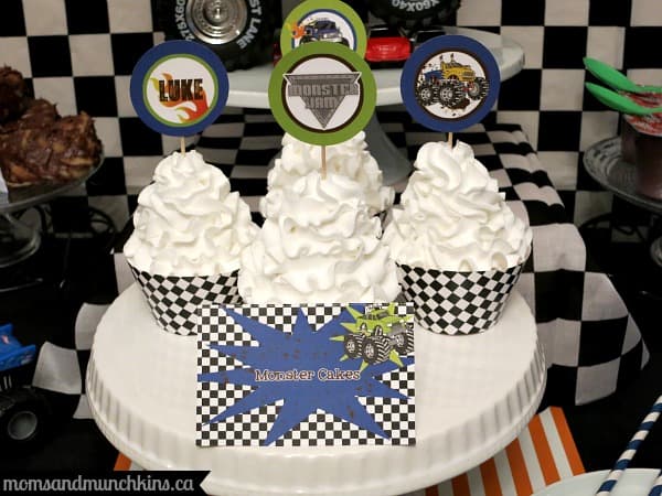 Monster Truck Birthday Food