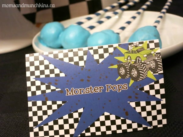 Monster Truck Birthday Food