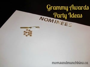 Grammy Awards Party Ideas - Moms & Munchkins