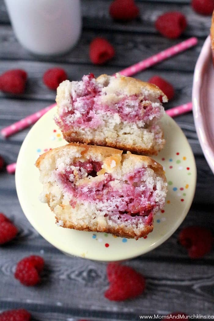 Raspberry White Chocolate Muffins Recipe