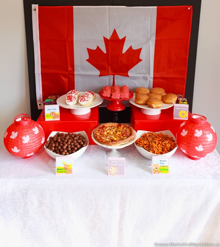 Canada Day Printables some Freebies Recipes