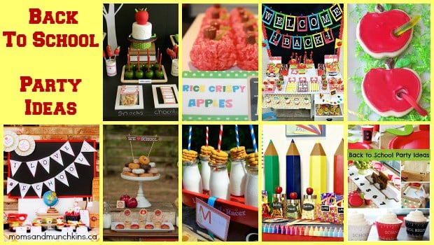 Back to School Party Ideas