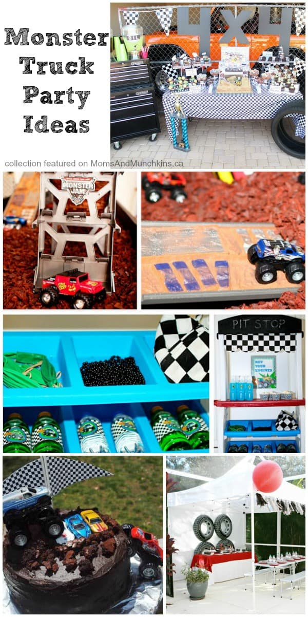 Monster Truck Party Ideas Collection Moms Munchkins
