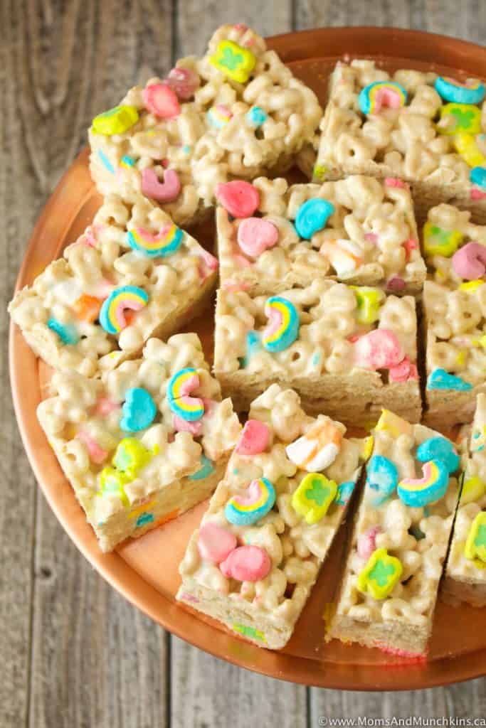 Lucky Charms Marshmallow Treats Moms & Munchkins