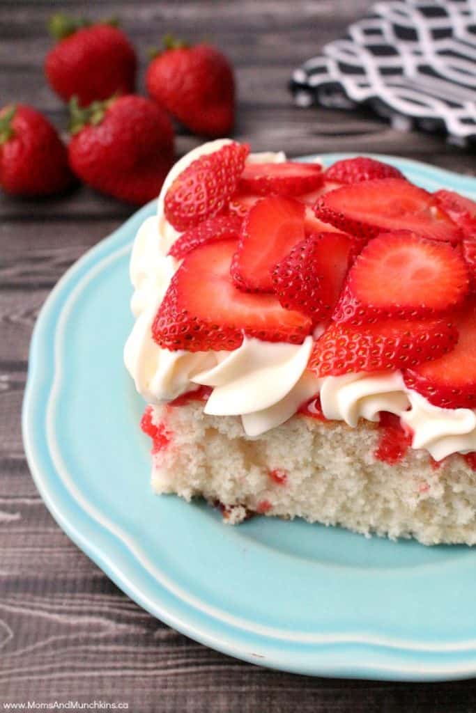 Strawberry Shortcake Recipe - Moms & Munchkins