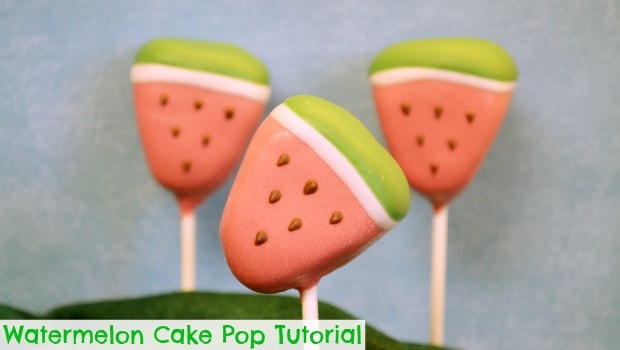 Watermelon Cake Pops