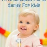 First Birthday Party Games For Kids