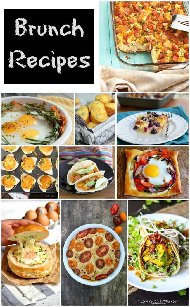 Brunch Recipe Ideas collection Moms Munchkins