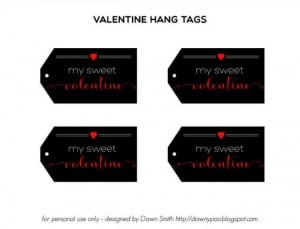 Candy Cane Hearts plus Free Printables - Moms &amp; Munchkins