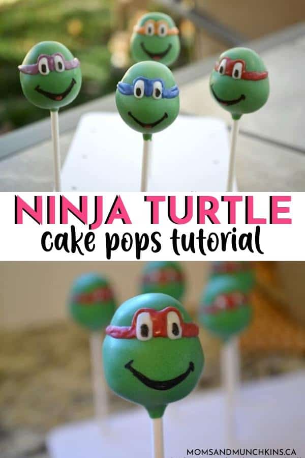 Ninja Turtle Cake Pops Tutorial