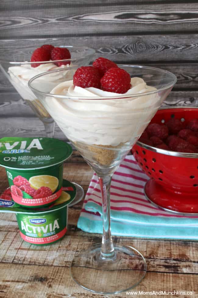 Recipes With Yogurt - Raspberry Lemon Parfait