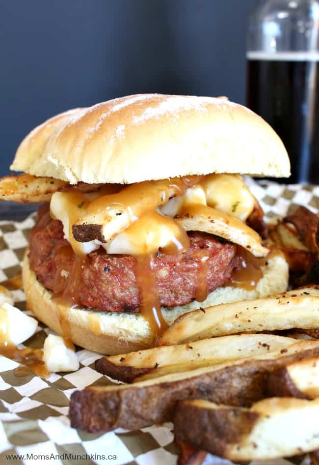 Chicken Poutine Burger