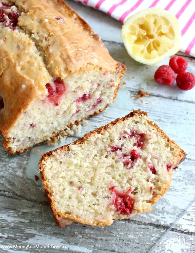 Raspberry Banana Bread