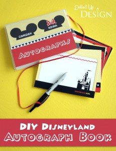 DIY Disney Autograph Books - Moms &amp; Munchkins