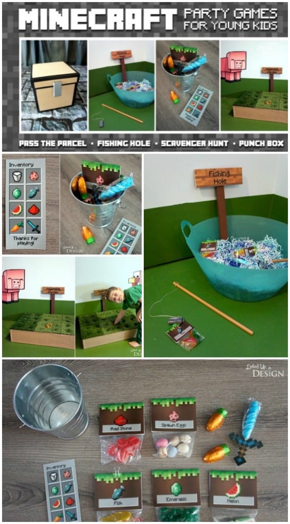 Minecraft Party Games For Kids Moms & Munchkins