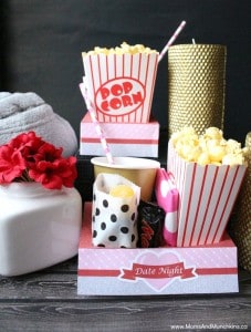Romantic Date Night Free Printables - Moms &amp; Munchkins