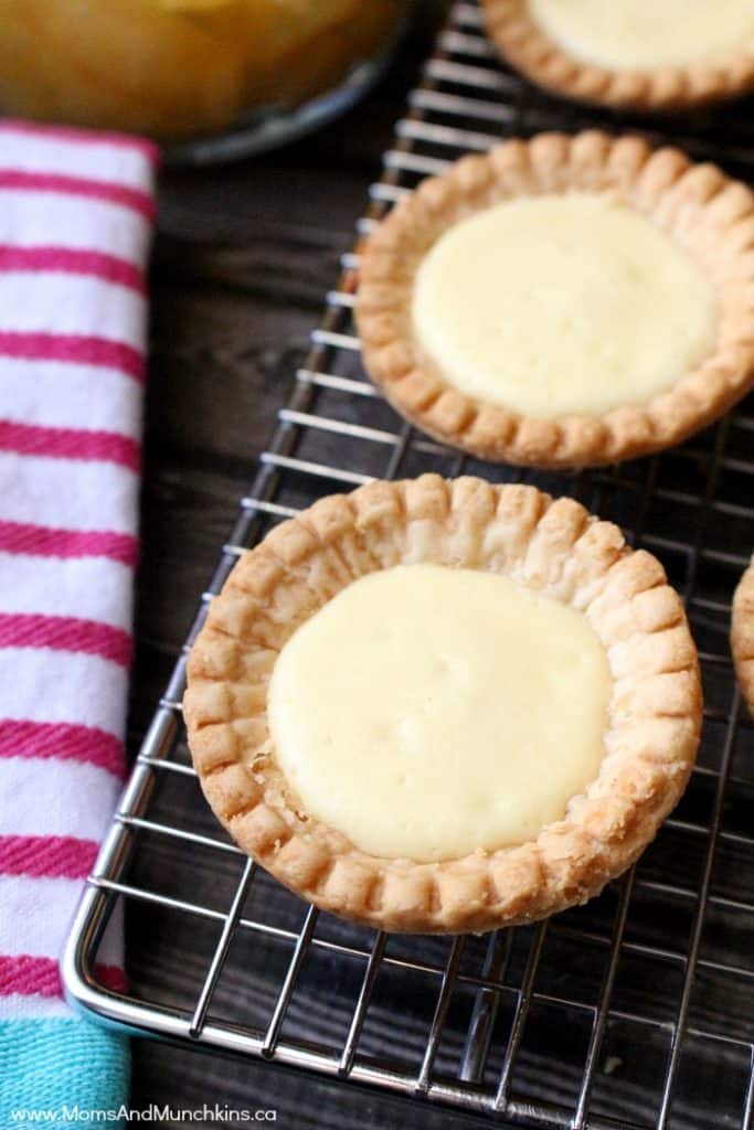 Caramel Apple Cheesecake Tarts Moms & Munchkins