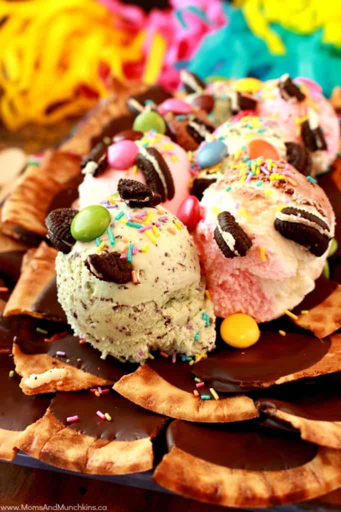 Ice Cream Nachos Recipe Moms & Munchkins