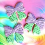 Mermaid Bow Cookies