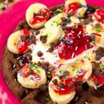 Banana Split Waffles