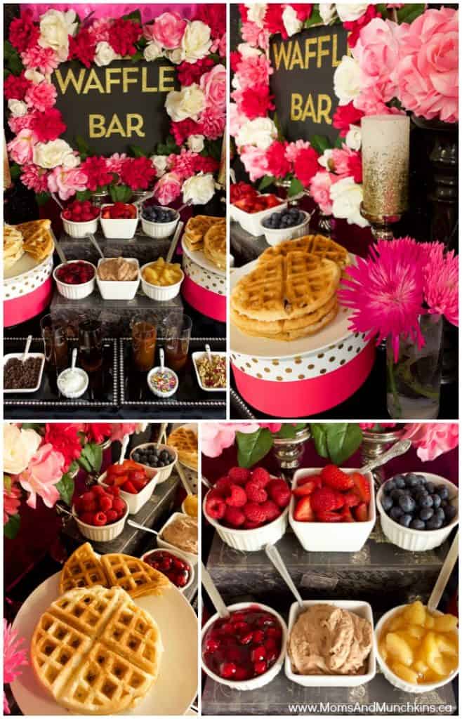 Waffle Bar Ideas and Recipes Moms & Munchkins