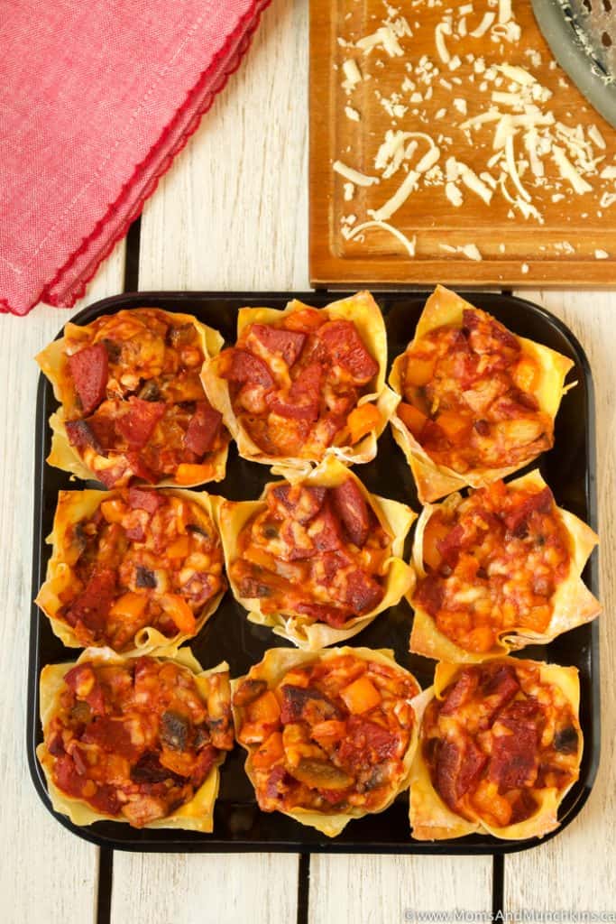 Pizza Cupcakes Recipe Moms & Munchkins