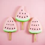 Watermelon Pop Cookies