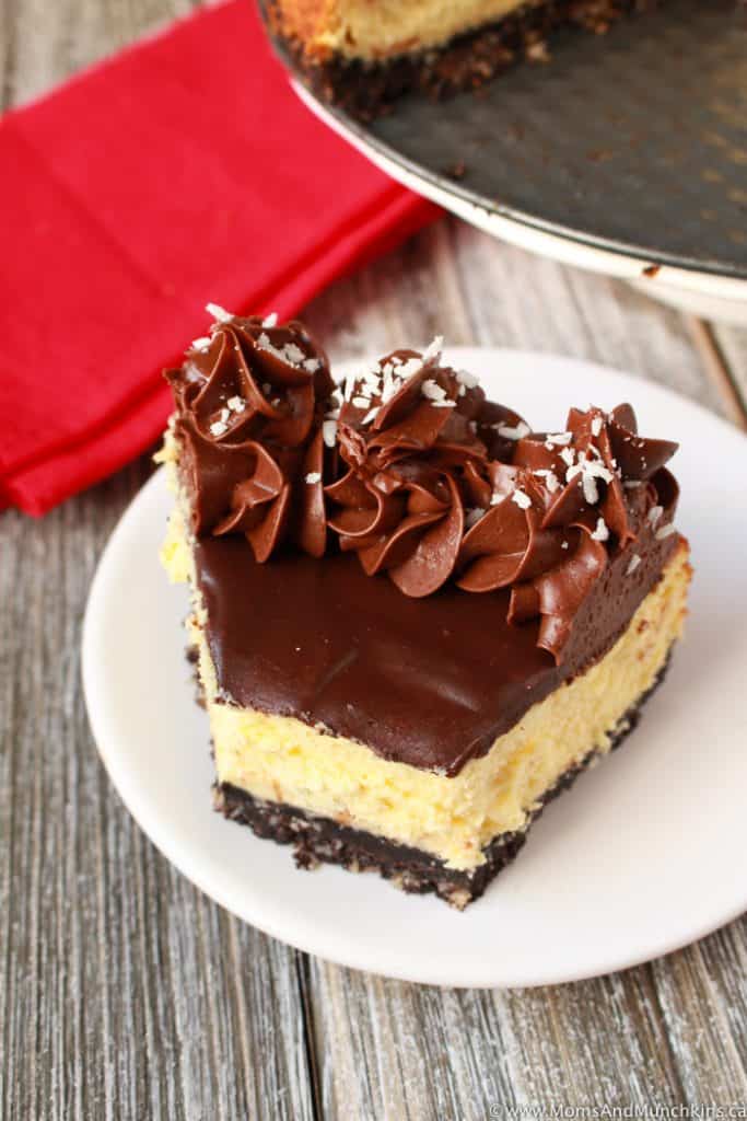 Nanaimo Bar Cheesecake Recipe Moms & Munchkins