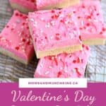 Valentine Sugar Cookie Bars Recipe