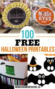 100 Free Halloween Printables!