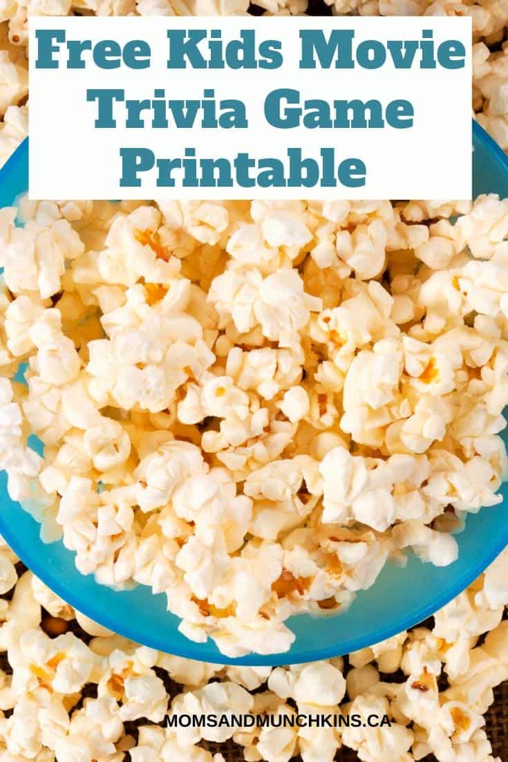 Kids Movie Trivia (Free Printable) - Moms &amp; Munchkins